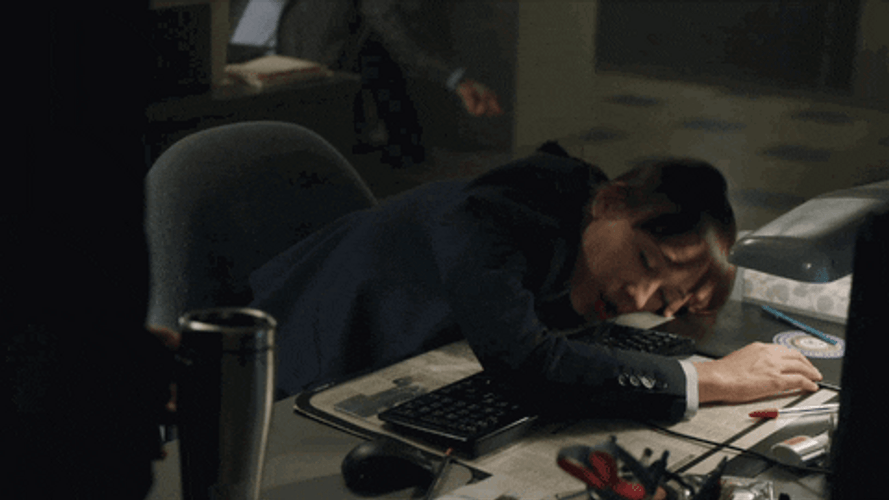 Falling Asleep Angie Tribeca GIF