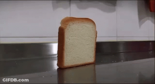 Falling Bread GIF