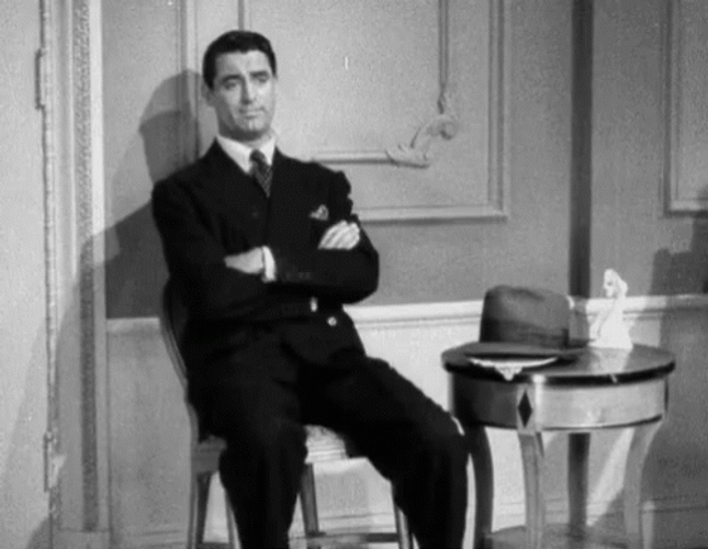 Falling Cary Grant GIF