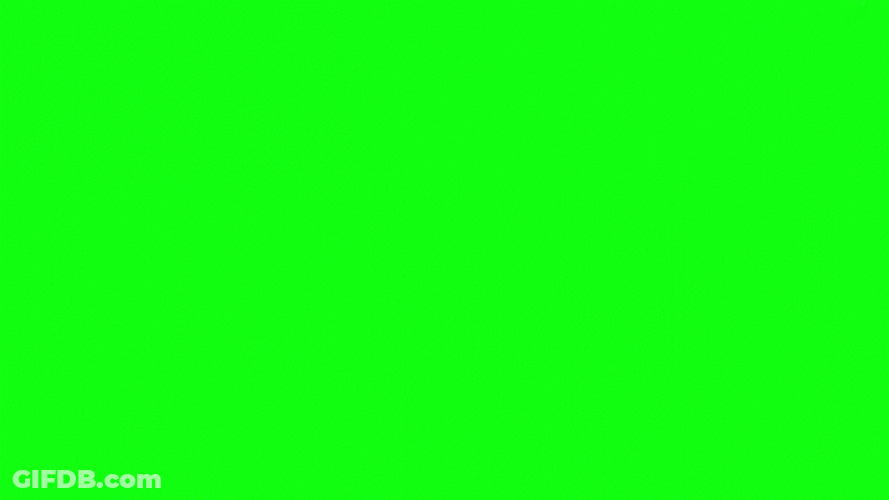 Falling Confetti Green Background GIF