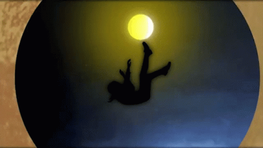 Falling Down In The Moonlight GIF