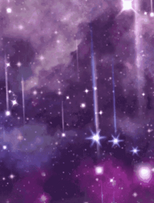 Falling Galaxy Stars GIF