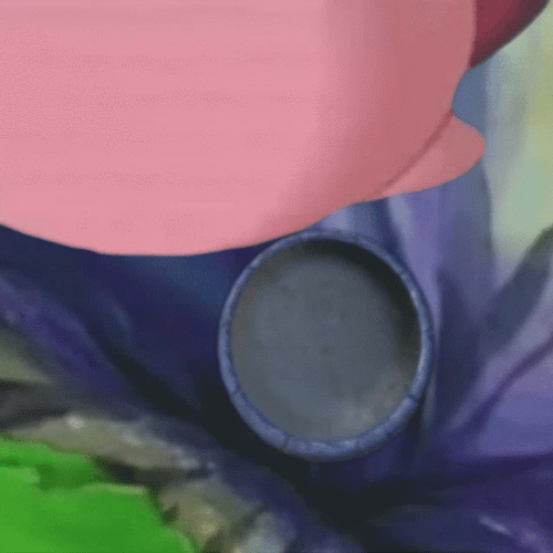 Falling Kirby Trampoline GIF