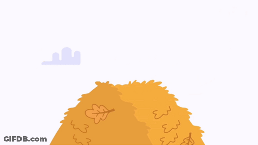 Falling Leaves Wow Wow Appear GIF
