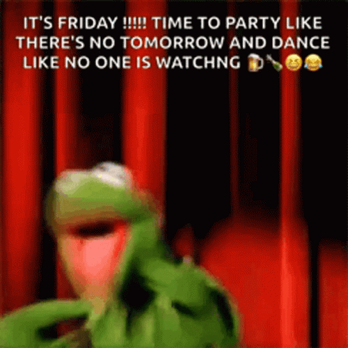 Falling Mishap Kermit The Frog Panicking GIF