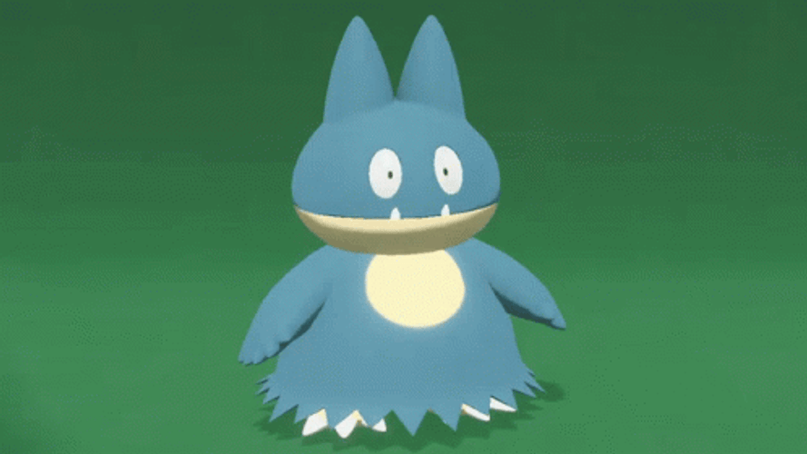 Falling Munchlax Pokémon GIF
