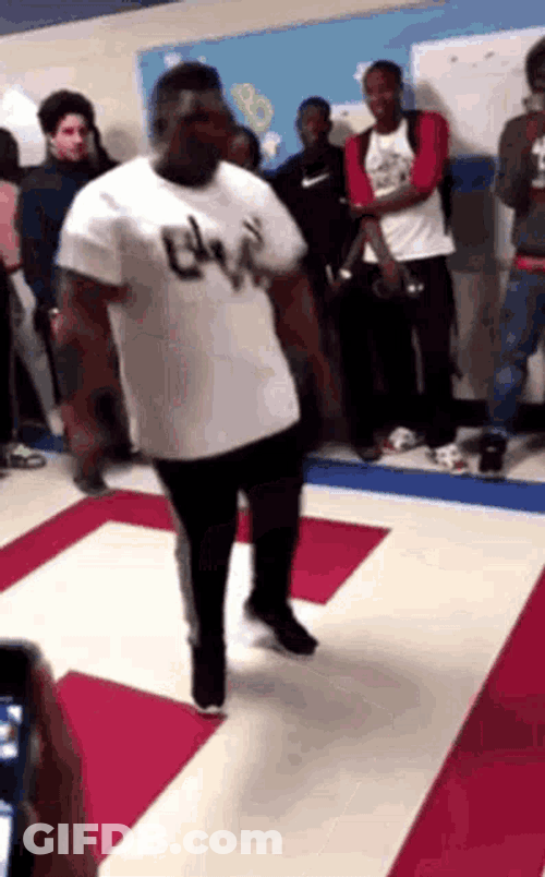 Falling On Back Falling GIF