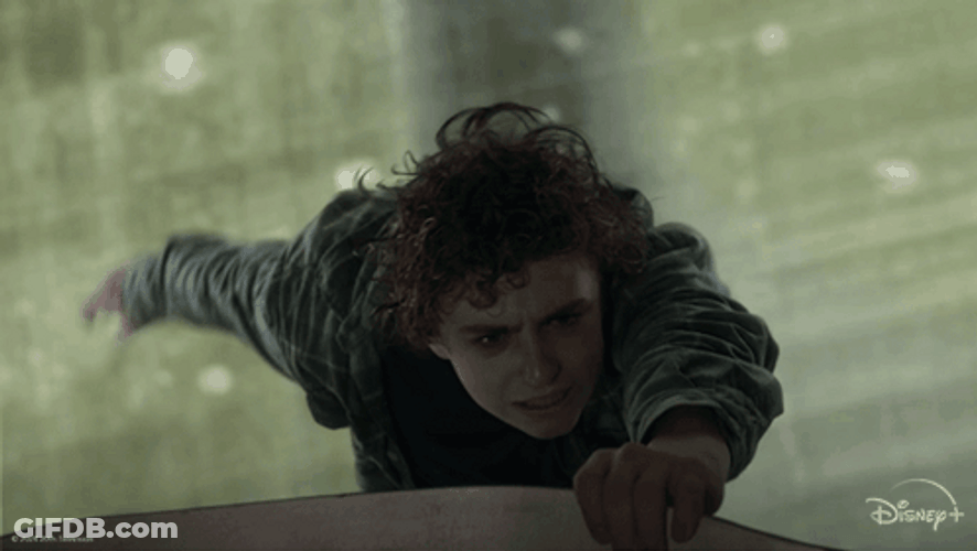 Falling Percy Jackson GIF