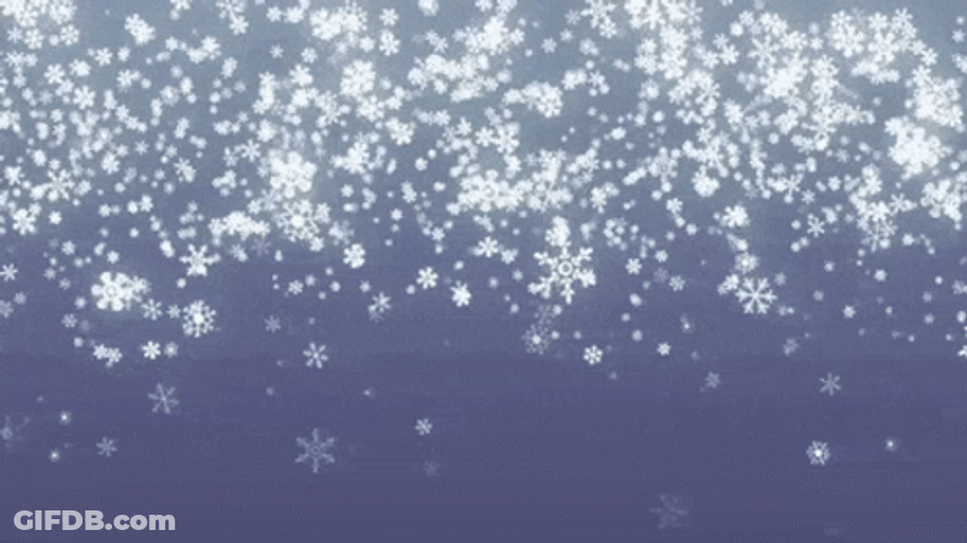 Falling Tiny Snowflake GIF