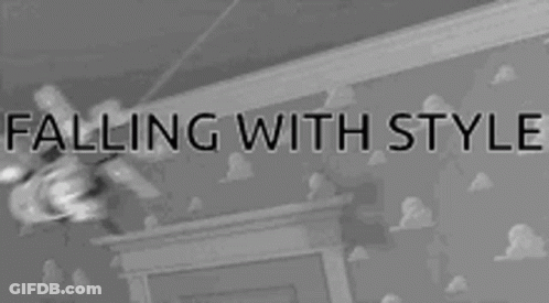Falling With Style Person Falling GIF
