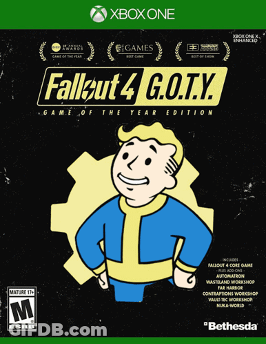 Fallout 4 Game Of The Year Edition For Xbox One GIF