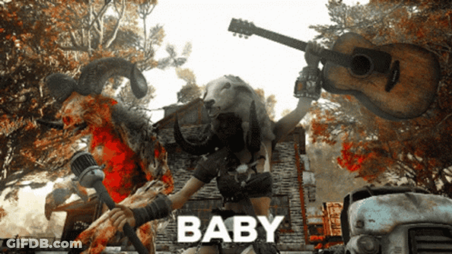 Fallout 76 Baby Dont Herd Me GIF