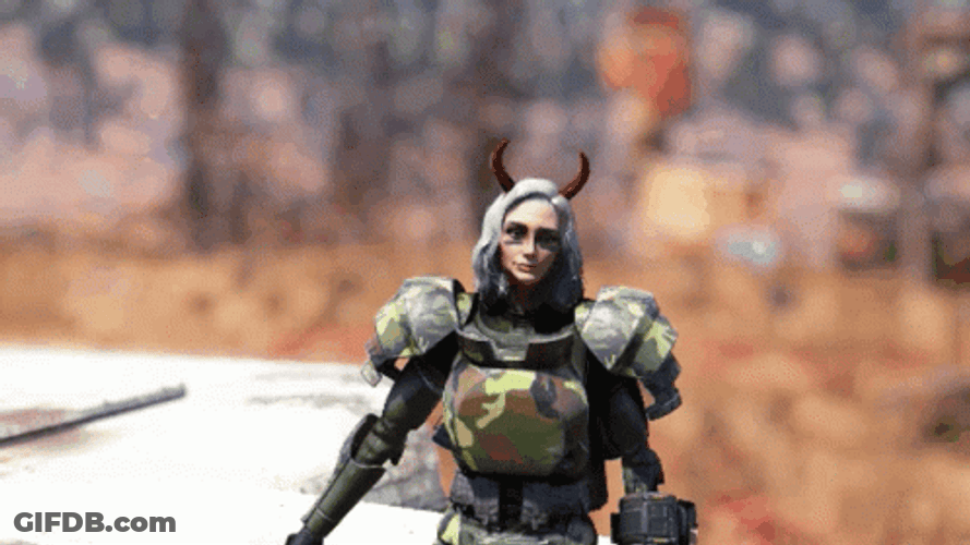 Fallout 76 Hello Wave GIF