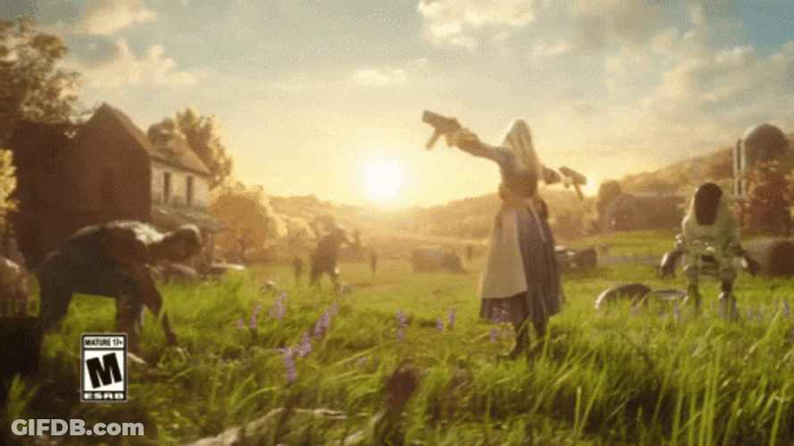 Fallout 76 Shooting Gun GIF