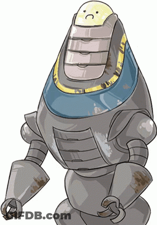Fallout Megaton Cute Art GIF