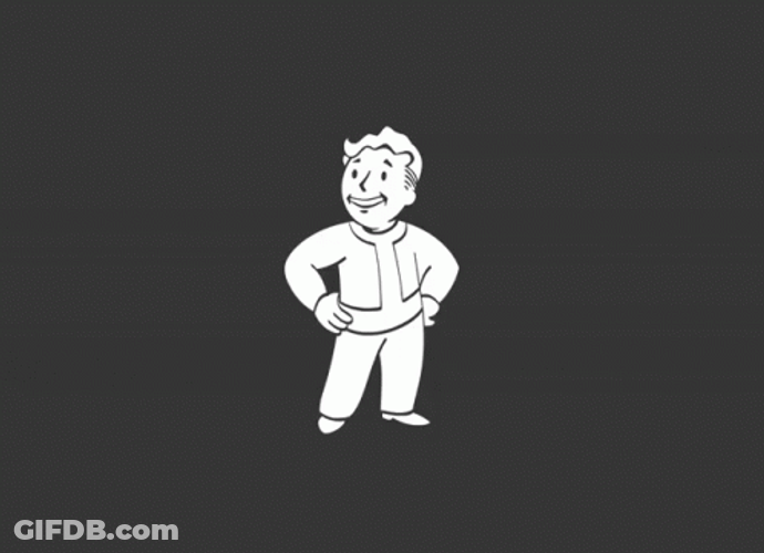 Fallout Pip Boy OK Thumbs Up GIF