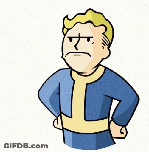 Fallout Pip Guy Fuck Off GIF