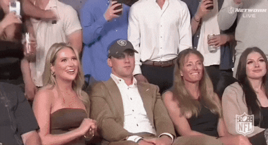 Families Of Auto Draft Players Happy Clapping GIF