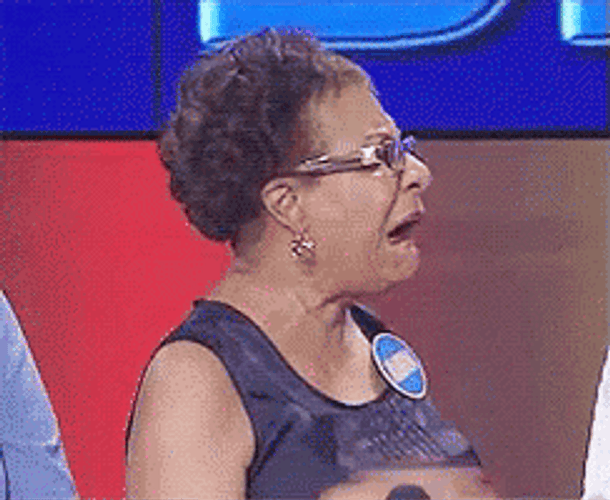 Family Feud Disgust GIF