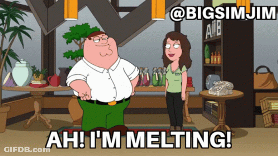 Family Guy Bonnie Swanson Crying I'm Melting GIF