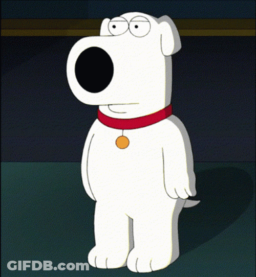 Family Guy Brian Dog GIF