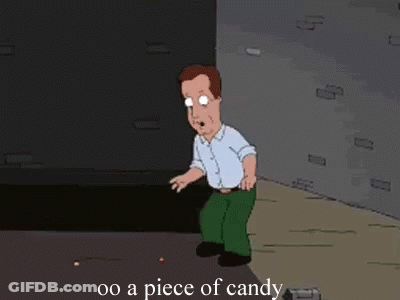 Family Guy Cartoon Character In Dark Room GIF