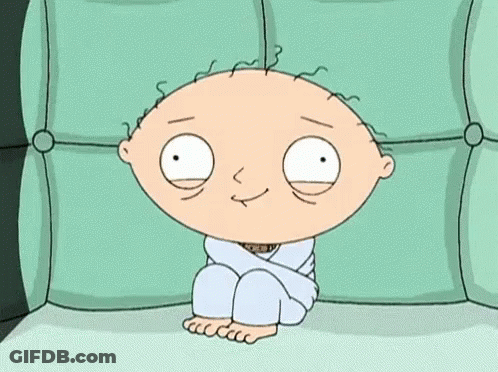 Family Guy Character Sitting On Couch GIF