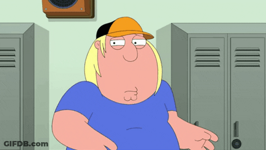 Family Guy Crying Chris Griffin GIF