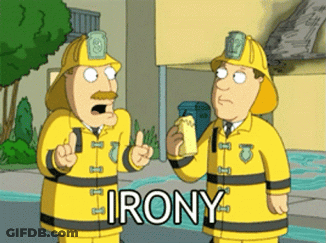 Family Guy Irony GIF