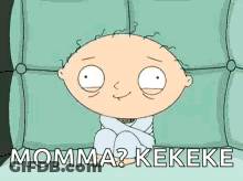 Family Guy On Couch Momma ? Kekeke GIF