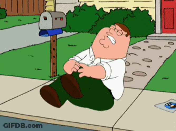 Family Guy Ouch In Pain GIF