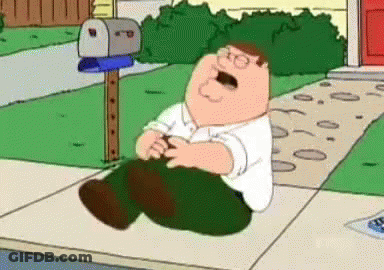 Family Guy Peter Griffin Sitting GIF