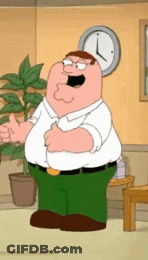 Family Guy Peter Griffin Thumbs Up Kid GIF