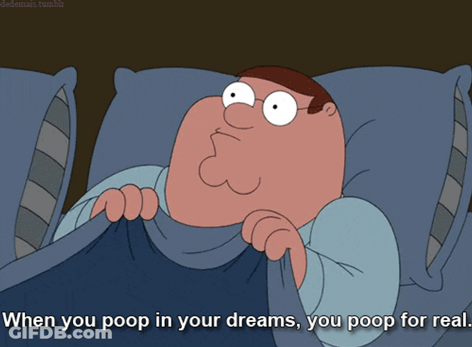 Family Guy Peter Nightmares GIF