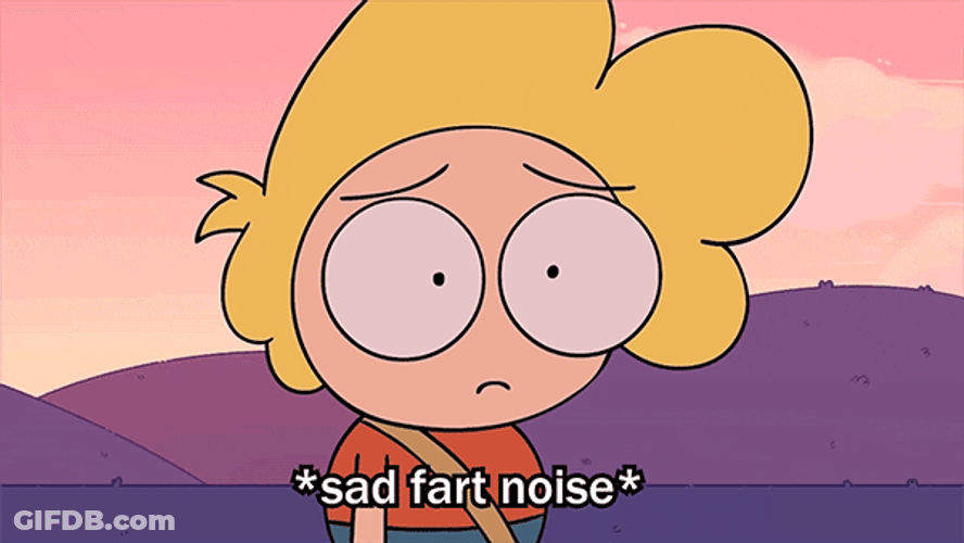 Family Guy Sad Fart GIF