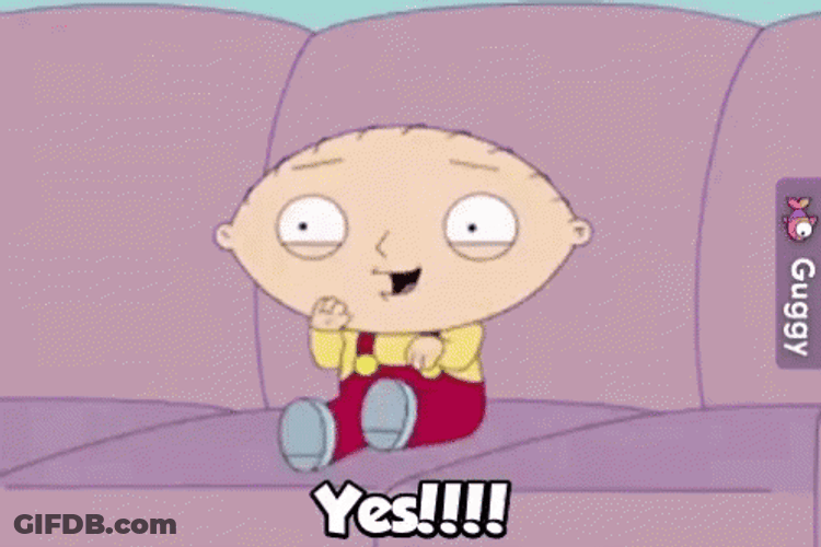 Family Guy Stewie Griffin Yes GIF