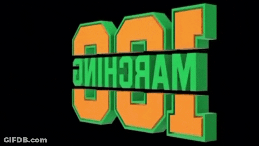 Famu Marching 100 Band Logo Spinning GIF