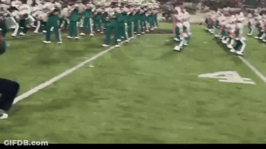 Famu Marching 100 Band Turning Away GIF