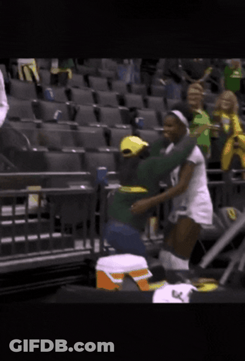 Fan Giving A Big Hugs GIF