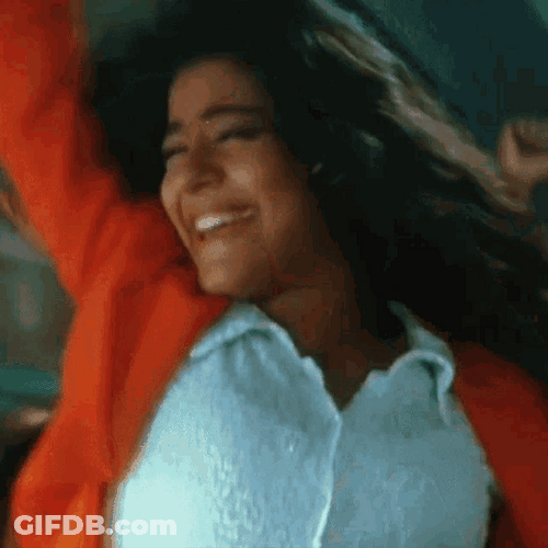 Fanaa Zooni Ali Beg Messy Hair Excited Dance GIF