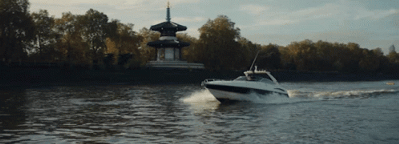 Fancy Classy Motorboat GIF