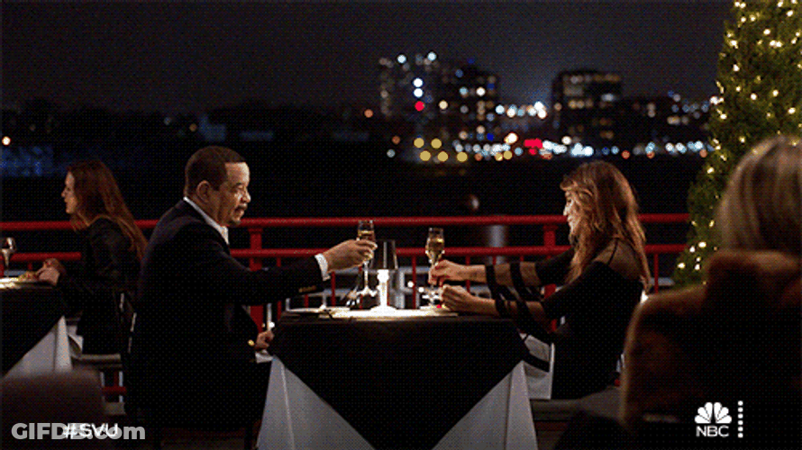 Fancy Dinner Date GIF