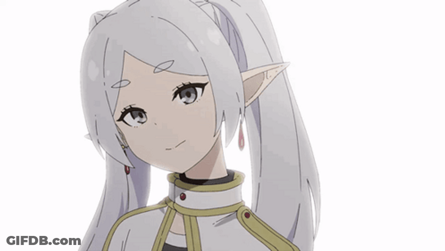 Fancy Frieren Cute Smiling GIF