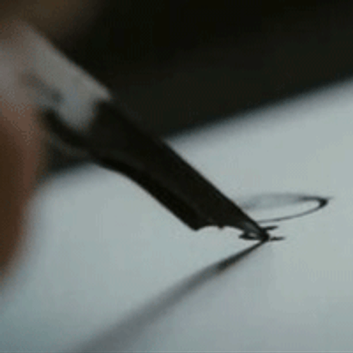 Fancy Writing Calligraphy GIF