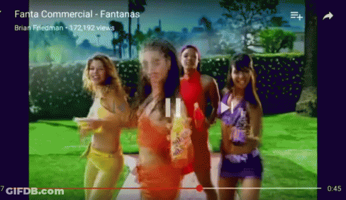 Fanta Commercial Fantanas Four Women Dancing GIF