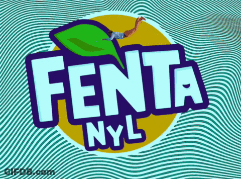 Fanta Nyl Logo With Green Leaf GIF