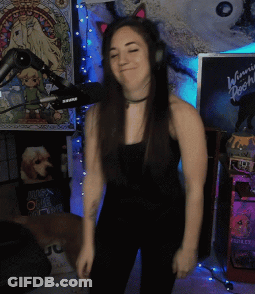 Fantasic Girl Wiggle Move GIF