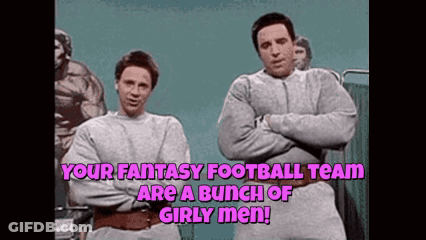Fantasy Football Girly Men GIF