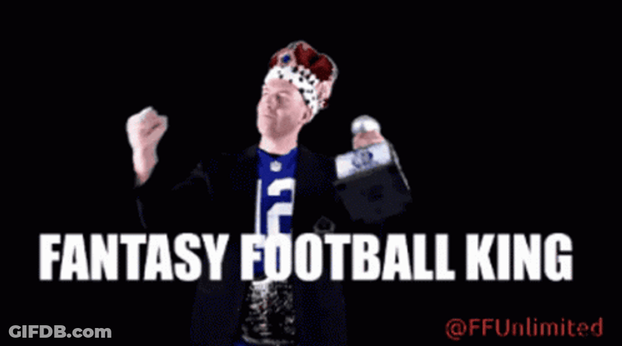 Fantasy Football King GIF
