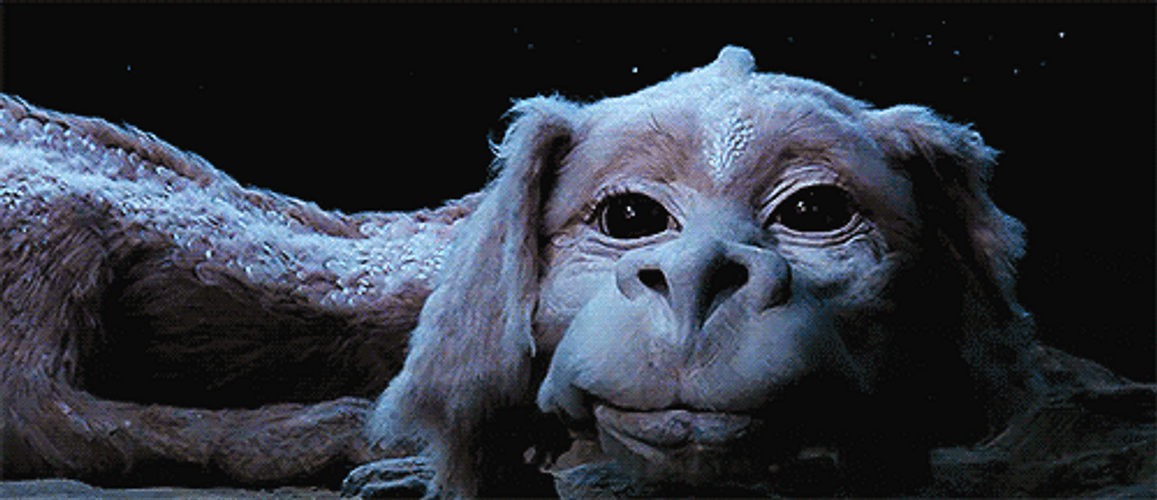 Fantasy Luck Dragon Falkor GIF